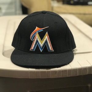 MLB- Miami Marlins Hat- 7 1/2